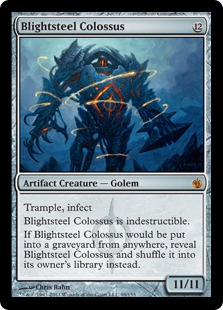 荒廃鋼の巨像/Blightsteel Colossus》[MBS] 茶R | 日本最大級 MTG通販
