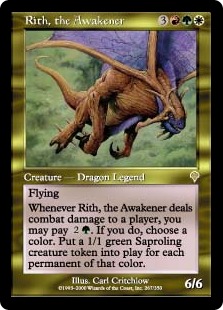 煽動するものリース/Rith, the Awakener》[INV] 金R | 日本最大級 MTG