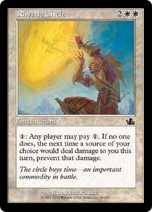 リスティックの円/Rhystic Circle》[PCY] 白C | 日本最大級 MTG通販