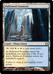神聖なる泉/Hallowed Fountain》[RTR] 土地R | 日本最大級 MTG通販