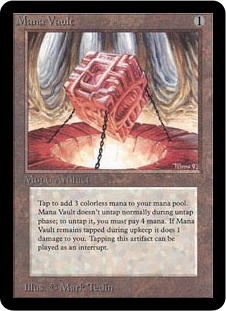 魔力の櫃/Mana Vault》[LEA] 茶R | 日本最大級 MTG通販サイト「晴れる屋」