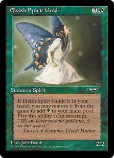 エルフの指導霊/Elvish Spirit Guide》[ALL] 緑U | 日本最大級 MTG通販