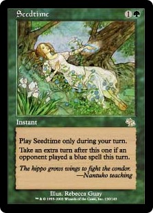 種蒔き時/Seedtime》[JUD] 緑R | 日本最大級 MTG通販サイト「晴れる屋」