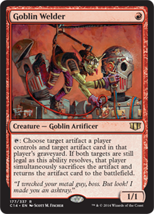 ゴブリンの溶接工/Goblin Welder》[C14] 赤R | 日本最大級 MTG通販