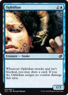 MTG foil 英語版 知恵の蛇の眼 Ophidian Eye Yahoo!オークション - MTG