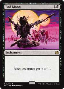 不吉の月/Bad Moon》[DD3・GvL] 黒R | 日本最大級 MTG通販サイト