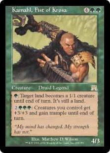 クローサの拳カマール/Kamahl, Fist of Krosa》[ONS] 緑R | 日本最大級