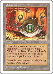 ウルザの鉱山/Urza's Mine》[9ED] 土地U | 日本最大級 MTG通販サイト