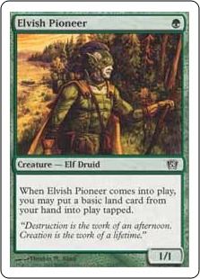 エルフの開拓者/Elvish Pioneer》[8ED] 緑C | 日本最大級 MTG通販