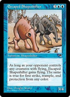 逃亡した多相の戦士/Escaped Shapeshifter》[TMP] 青R | 日本最大級