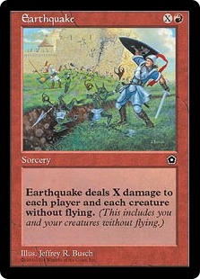 地震/Earthquake》[PO2] 赤R | 日本最大級 MTG通販サイト「晴れる屋」