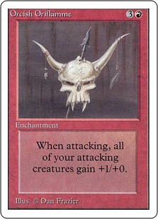 オークの軍旗/Orcish Oriflamme》[LEB] 赤U | 日本最大級 MTG通販