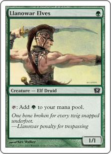 Foil】(227)《ラノワールのエルフ/Llanowar Elves》[FDN] 緑C | 日本