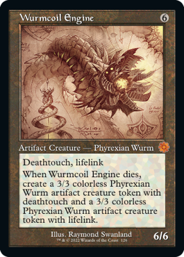 ワームとぐろエンジン/Wurmcoil Engine》[SOM] 茶R | 日本最大級 MTG