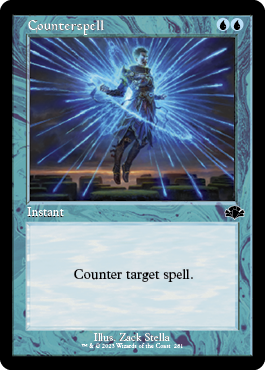 281)□旧枠□《対抗呪文/Counterspell》[DMR-BF] 青C | 日本最大級 MTG