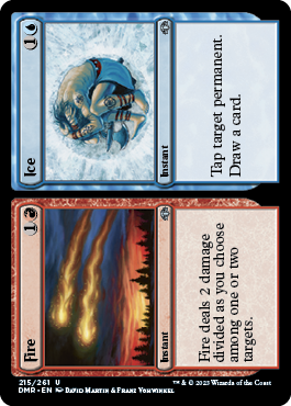 Foil】(215)《火+氷/Fire+Ice》[DMR] 分U | 日本最大級 MTG通販サイト
