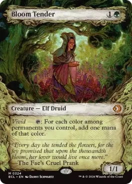 買取：《花を手入れする者/Bloom Tender》[EVE] 緑R | 日本最大級 MTG