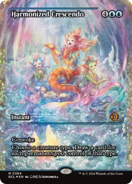 フラクチャー・Foil】(394)□ショーケース□《調和した大合唱