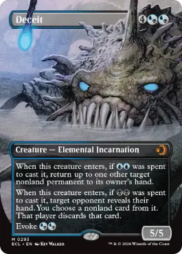 Foil】(212)《欺瞞/Deceit》[ECL] 金R | 日本最大級 MTG通販サイト