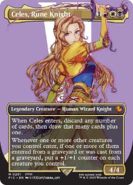 001)《ルーンナイト、セリス/Celes, Rune Knight》[FIC] 金R | 日本