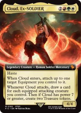 Foil】(168)□拡張アート□《元ソルジャー、クラウド/Cloud, Ex