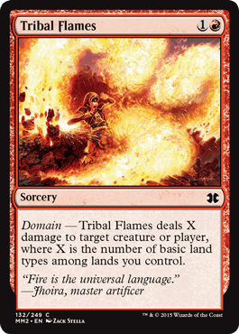 部族の炎/Tribal Flames》[MMA] 赤U | 日本最大級 MTG通販サイト