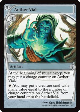 216)《霊気の薬瓶/Aether Vial》[MB2] 茶U | 日本最大級 MTG通販サイト