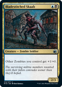 212)《縫込み刃のスカーブ/Bladestitched Skaab》[MID] 金U | 日本最大