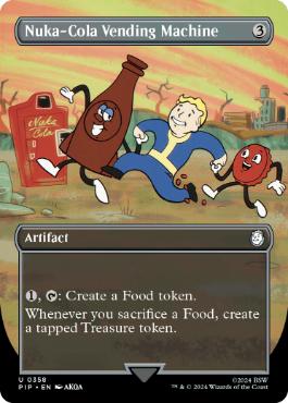 サージ・Foil】(665)《ヌカコーラ自動販売機/Nuka-Cola Vending