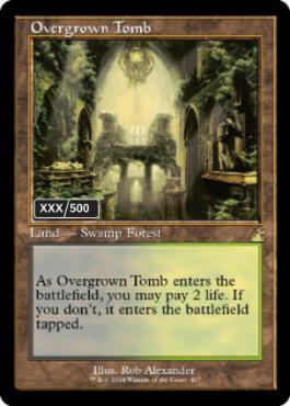 Foil】《草むした墓/Overgrown Tomb》[RAV] 土地R | 日本最大級 MTG
