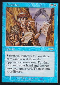 Foil】《直観/Intuition》(ジャッジ褒賞)[DCIマーク] 青 | 日本最大級