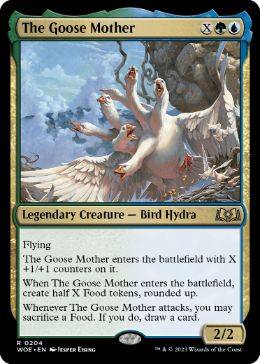 204)《ガチョウの母/The Goose Mother》[WOE] 金R | 日本最大級 MTG