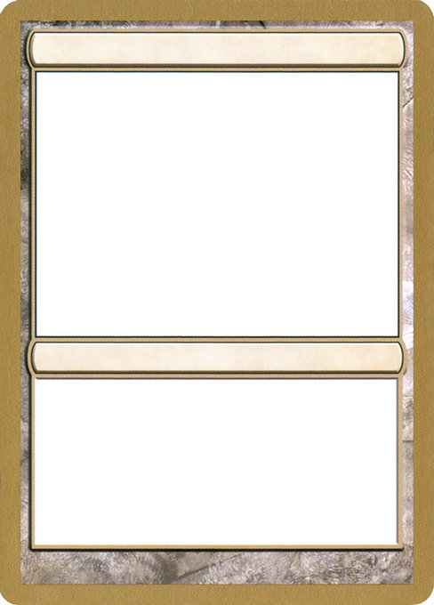 金枠】《Blank Card》[WC04] | 日本最大級 MTG通販サイト「晴れる屋」