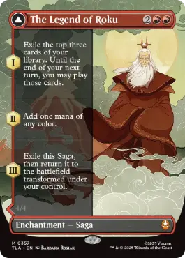 357)□ボーダーレス□《ロクの伝説/The Legend of Roku》/《アバター