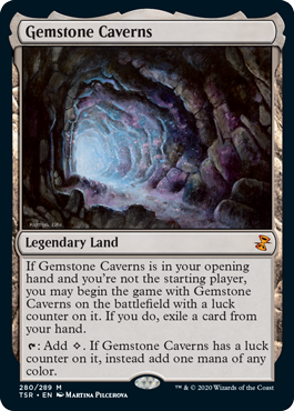 280)《宝石の洞窟/Gemstone Caverns》[TSR] 土地R | 日本最大級 MTG
