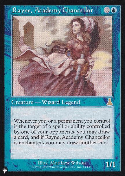 Foil】《アカデミーの事務局長レイン/Rayne, Academy Chancellor》[UDS