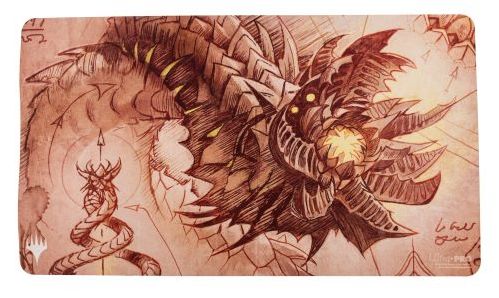 ウルトラ・プロ MTG プレイマット 兄弟戦争・スケマティック《ワーム