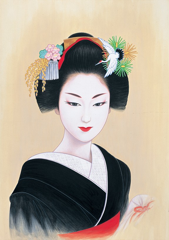 舞妓 梅 | 鶴田一郎アートストア ICHIRO TSURUTA official art store