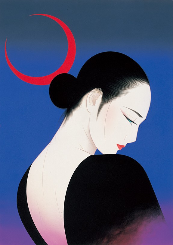 赤い月 | 鶴田一郎アートストア ICHIRO TSURUTA official art store