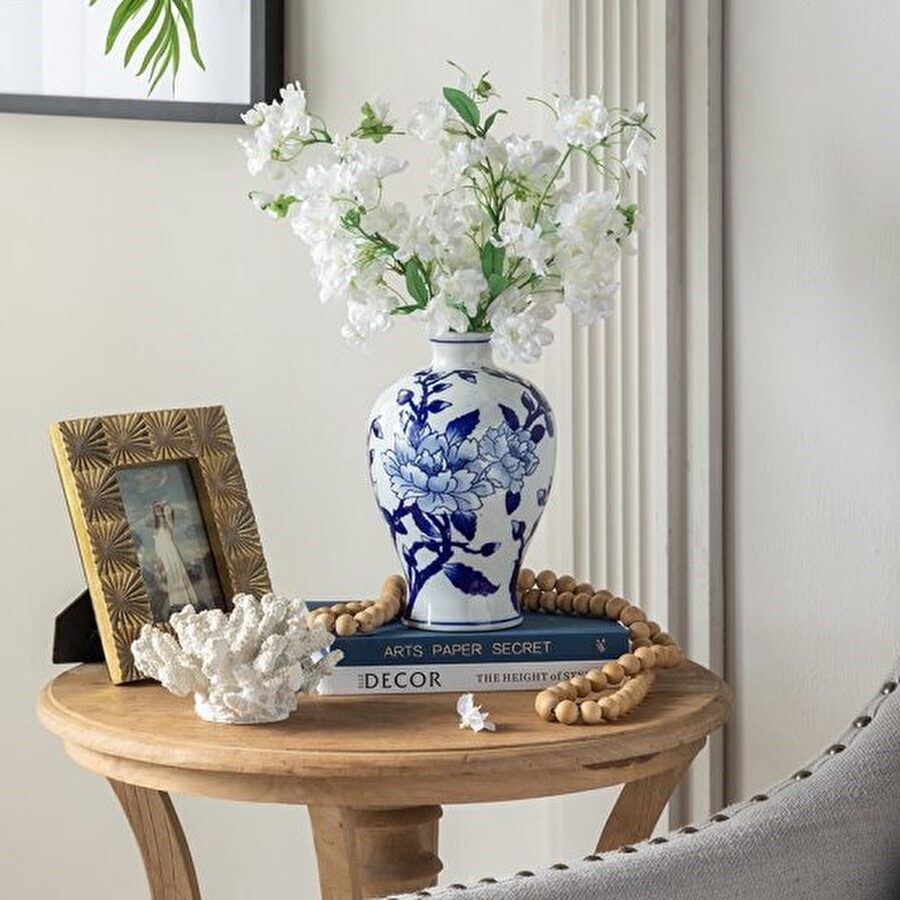 Orchies フランス陶器 アールヌーボー フラワーベース 陶器鉢 花瓶