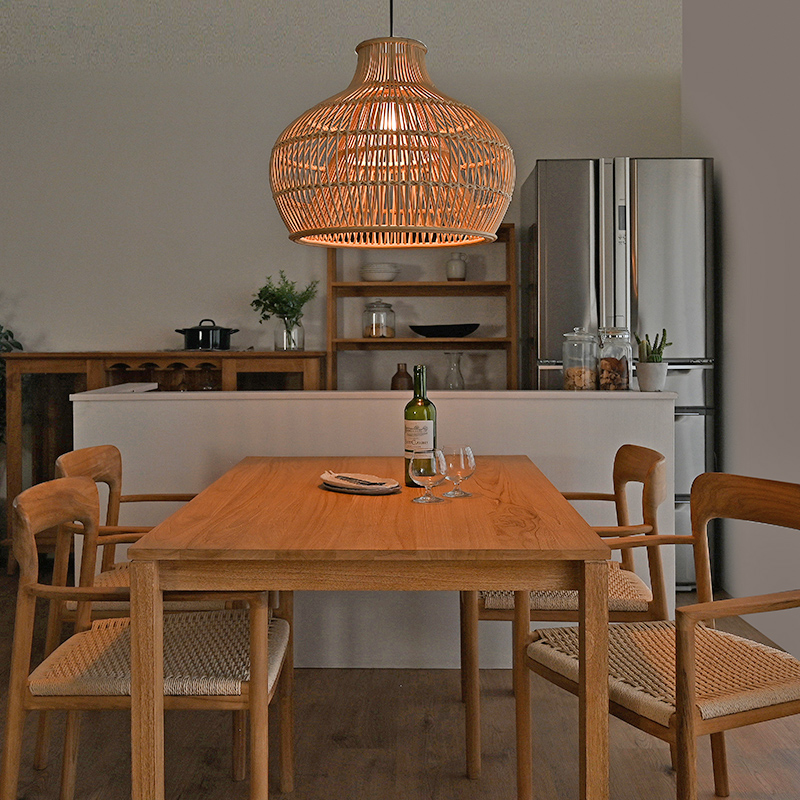 P130ND ラタン ランプシェード | 【SR-net】Sunflower Rattanの卸販売