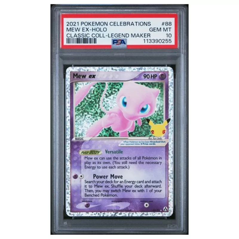 PSA 10 Pokémon Celebrations #88 Mew ex | Cardgameshop