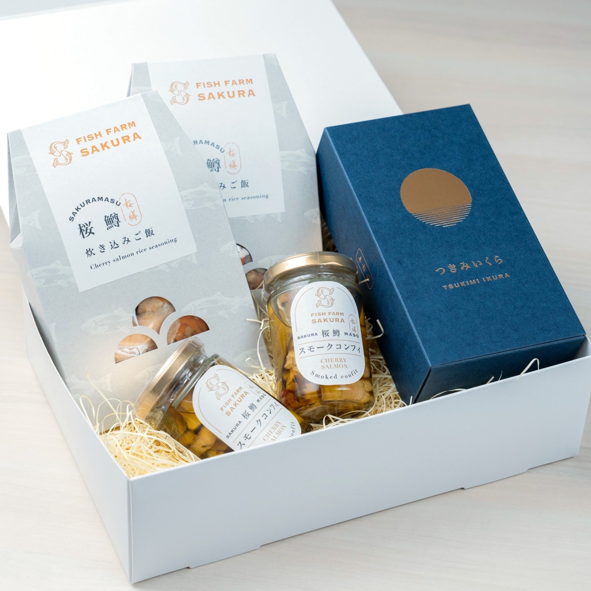 公式】つきみいくら＆炊き込みご飯＆コンフィのセット – FISH FARM SAKURA
