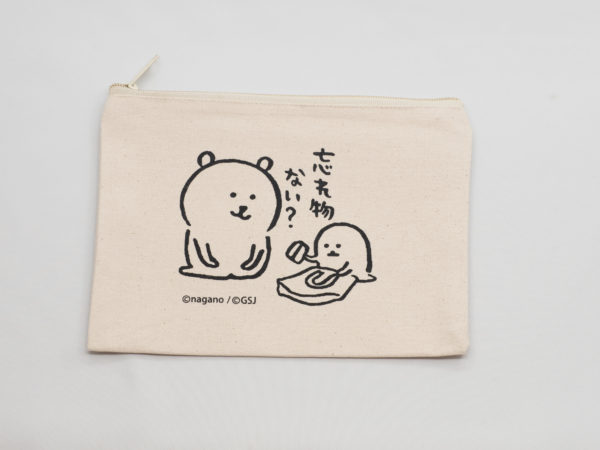 自分ツッコミくま] モチモチたわらクッション (+タイトー限定ポーチ)を