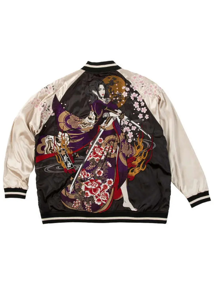 絡繰魂】龍乱舞リバーシブルスカジャン ＊カタログ商品 | フォーエル