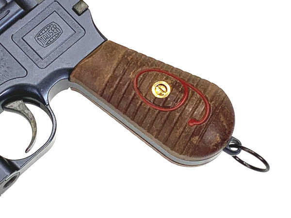 A!CTION: モデルガン本体 Mauser C96 Red9 ダミーカートモデル 各種