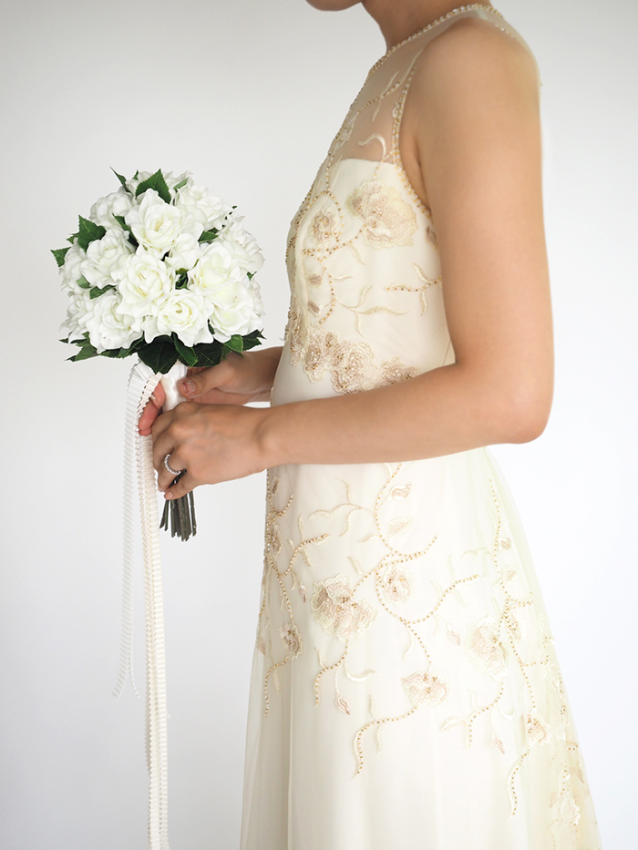 ウエディングフラワーデザイナーがアドバイス！ドレスの形と