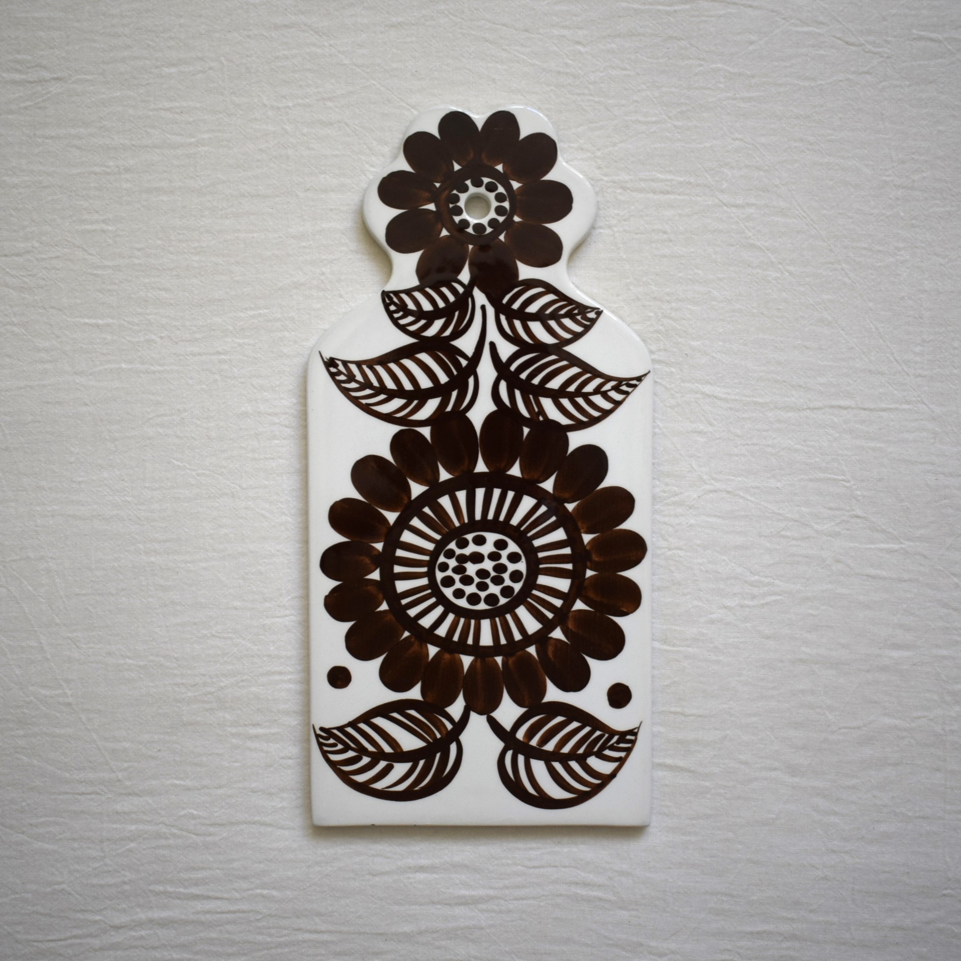 カッティングボード・ブラウン (大) / Kookki・クーッキ / ARABIA