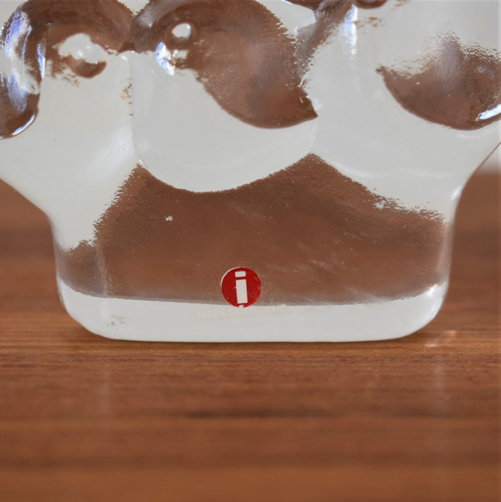 鳥のガラスオブジェ / Jorma Vennola・ヨルマヴェンノラ / Iittala