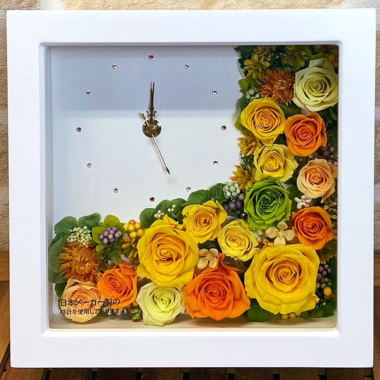 フラワークロック・デラックス - プリザーブドフラワー専門店 全国へ